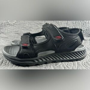Thereabouts Big Boys Black Gulf Strap Sandals NWT Size Big Boys 6